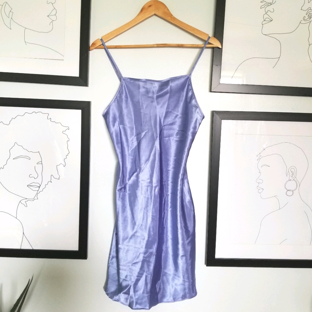 🌌 Mini Slip Dress